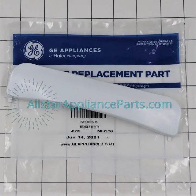 Alt view image 2 of 4 - WE01X20419 Dryer Door Handle