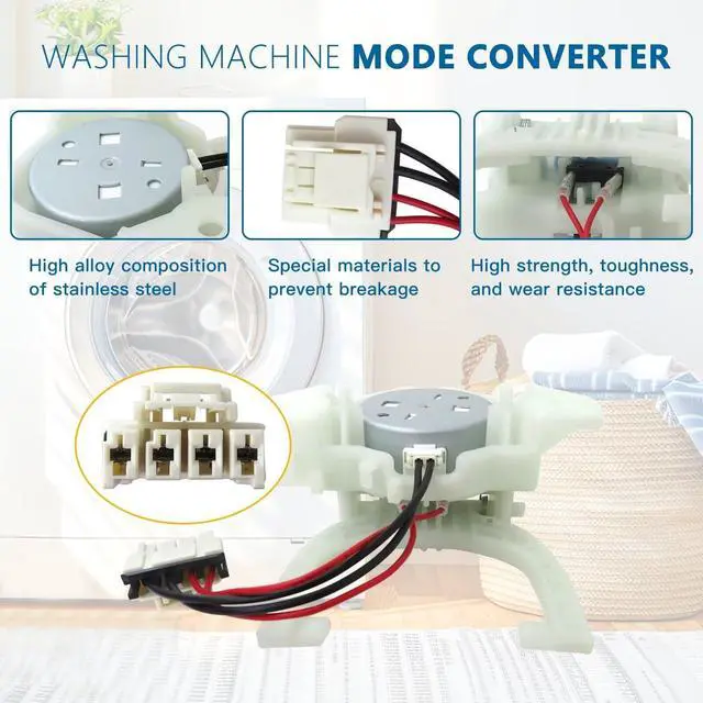 Alt view image 5 of 7 - WH03X30517 Washer Shift Actuator Fit for General Electric GTW330ASK3WW, GTW330ASK4WW, GTW335ASN0WW, GTW335ASN1WW, GTW460AMJ0WW, GTW460AMJ1WW, GTW460AMJ2WW, GTW460AMJ3WW, GTW460AMJ4WW