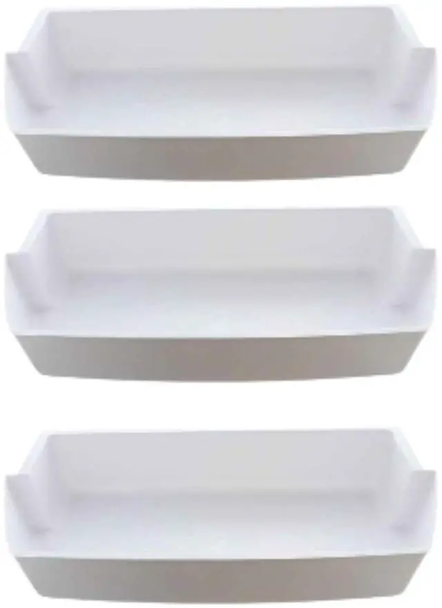Main image of WP2187172 2187172 Refrigerator Door Shelf Bin Compatible for Whirlpool Kenmore Amana Frigidaire Fridges Roper Estate - Replaces, 2187194K, AP6006028, PS986890, PS328468, AP3853103 3-Pack