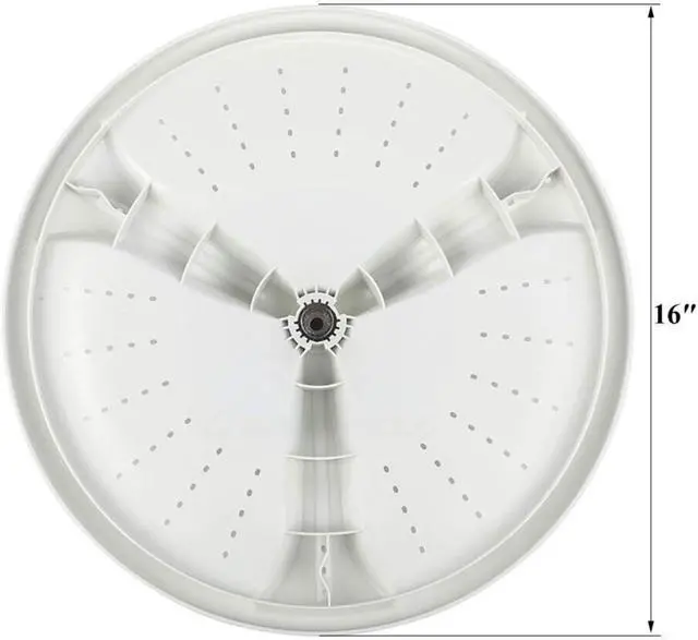 Alt view image 3 of 3 - W10902814 Washer Wash Plate For Maytag Whirlpool Washers, Replaces With W10609480, W10752287, W10834917, W10902814VP, 4455855, AP6037948, PS11769534, EAP11769534