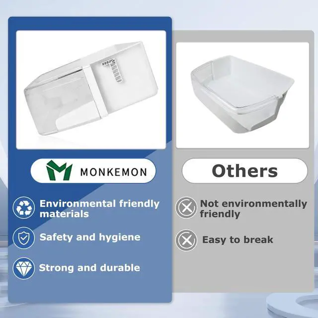 Alt view image 3 of 6 - Refrigerator Door Bin AAP73252202
