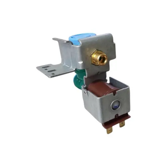 Alt view image 6 of 6 - Refrigerator Water Solenoid Inlet Valve Pump for Whirlpool WPW10498990 W10498990