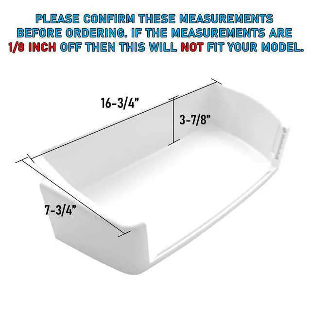 Alt view image 2 of 6 - UPGRADED Appliance WR71X10973 Door Bin Module Shelf Compatible with General Electric (GE) Refrigerator