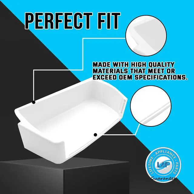 Alt view image 3 of 6 - UPGRADED Appliance WR71X10973 Door Bin Module Shelf Compatible with General Electric (GE) Refrigerator