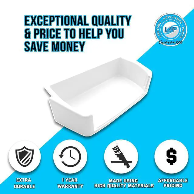 Alt view image 5 of 6 - UPGRADED Appliance WR71X10973 Door Bin Module Shelf Compatible with General Electric (GE) Refrigerator