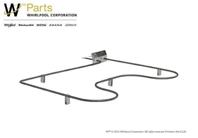 Alt view image 2 of 5 - Whirlpool WP7406P428-60 Oven Lower Bake Element