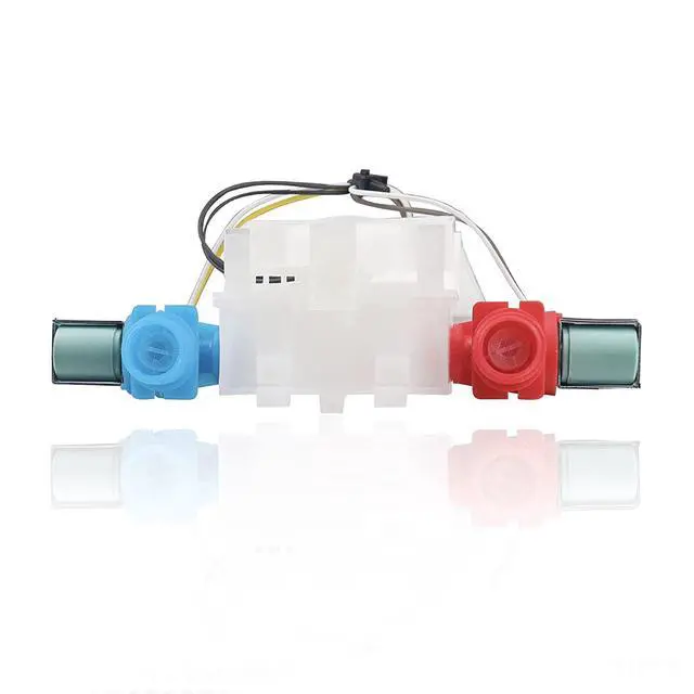 Alt view image 4 of 6 - Upgraded W10144820 Washer Water Inlet Valve Compatible for whirlpool amana kenmore Washers,Replace AP6015761, W10140914, WPW10144820,W10311458,W1AP6015761,PS11749042 Washing Machine Replacement Parts