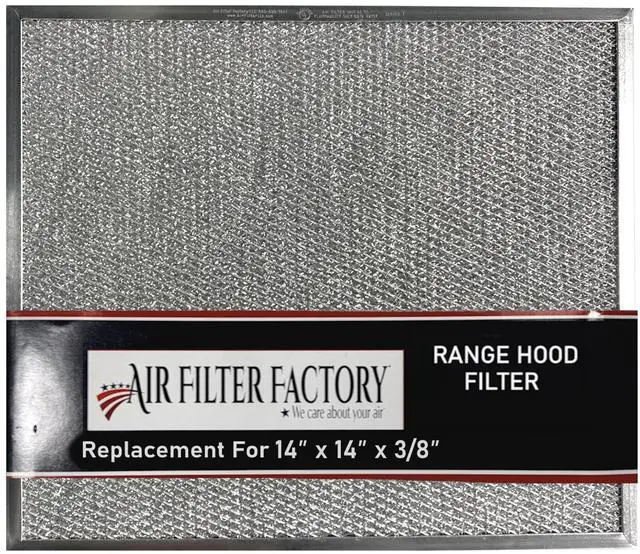 Main image of 14 x 14 x 3/8 Aluminum Mesh Air Filter Replacement Screen
