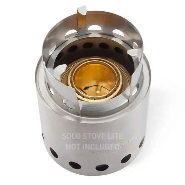 Alt view image 4 of 6 - Solo Alcohol Burner - Efficient Spirit Burner Cooktop with Flame Regulator | Camp Stove with Fuel Storage Rubber Gasket