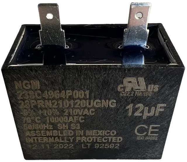 Main image of WR55X24064 Refrigerator Run Capacitor for GE AP6031641 PS11764031