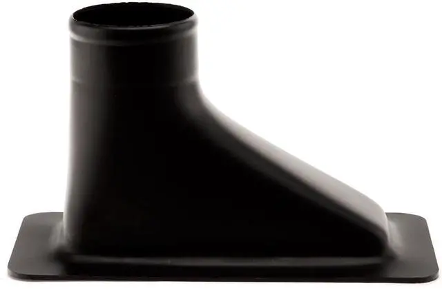Main image of Bb7009 Plastic Single Bumper Duct 5"H X 9 3/4"W X 5 1/2"D For 3" Duct Hose