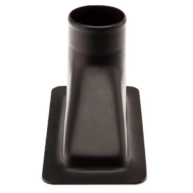 Alt view image 3 of 4 - Bb7009 Plastic Single Bumper Duct 5"H X 9 3/4"W X 5 1/2"D For 3" Duct Hose