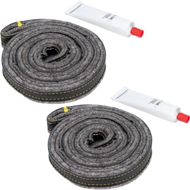 Main image of DC97-07618A Dryer Drum Felt Seal Compatible with Top Brands Replaces With DV42H5200EW,DV42H5000EW DV45K6500EV,DV48H7400EW,AP4453798,PD00025731 PS4218879,3998155 (2-PACK)
