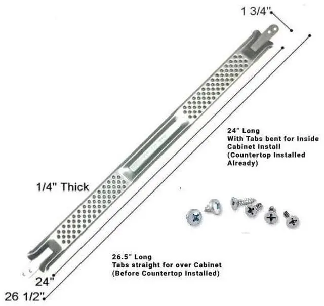 Alt view image 2 of 3 - Mounting Bracket Made in USA! Dishwasher Bracket (5 Pack)