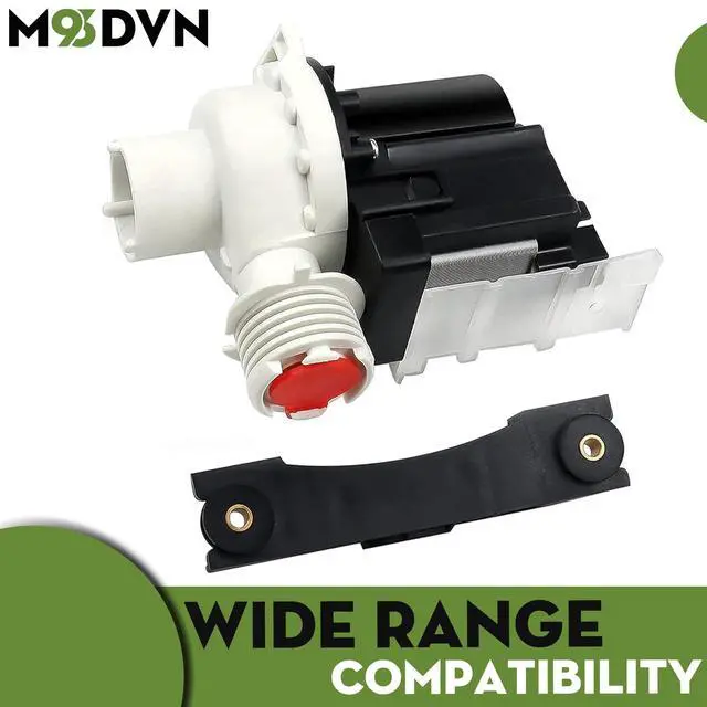 Alt view image 4 of 6 - Drain Pump Replacement For Frigidaire Affinity Parts 137221600 134051200 2754548 137108100 M65 M89 M222-5 Washer, Kenmore 41798802891 41744052400 Frigidaire FEX831FS2 ATF7000FS1 FTF530FS Washer