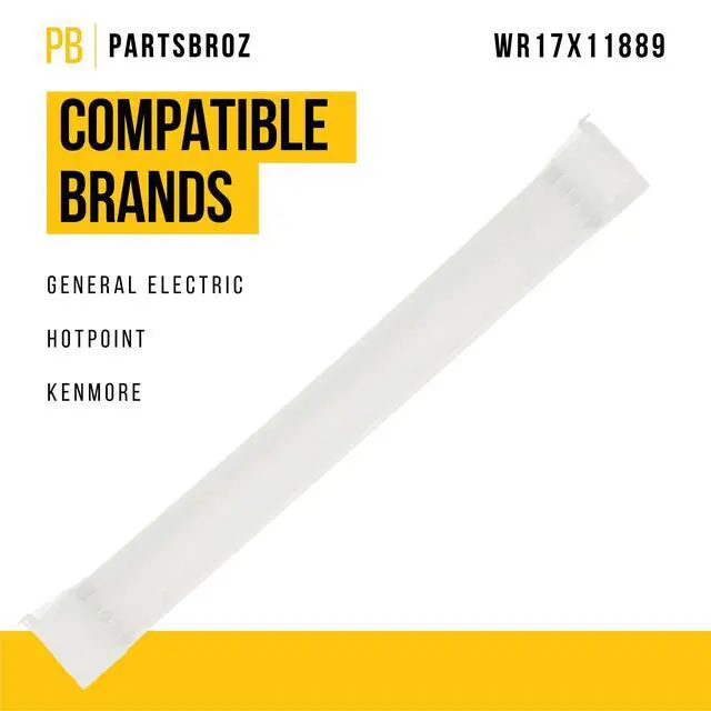 Alt view image 2 of 7 - WR17X11889 Refrigerator Door Shelf Bar for GE Hotpoint AP3855305 AH964507 | Replaces EA964507 PS964507 1169732 WR17X12916