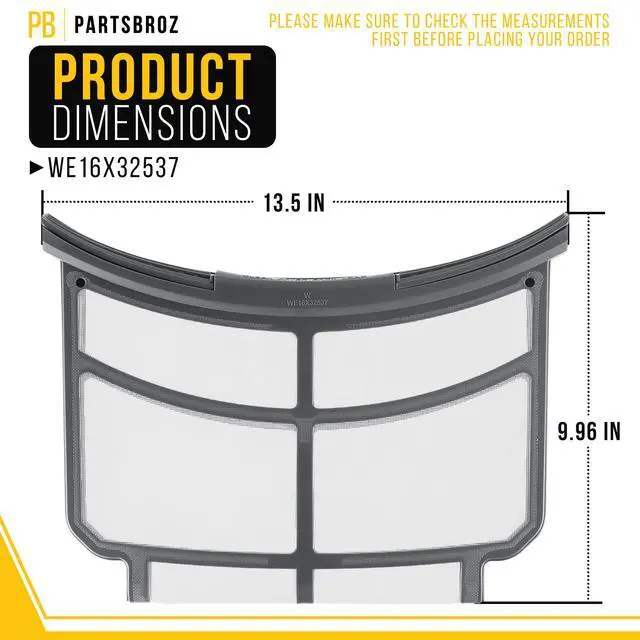 Alt view image 2 of 7 - Dryer Lint Filter Screen for General Electric GE GFD85ESSN1WW