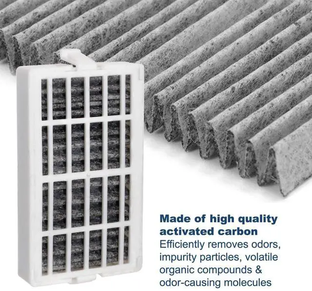 Alt view image 6 of 7 - 10-pack Refrigerator Filter compatible with Whirlpool W10311524 AIR1, 2319308, W10335147, W10315189 FreshFlow Replacement