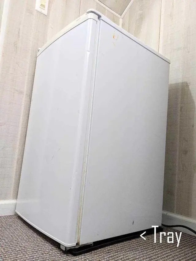 Alt view image 5 of 5 - Hard Plastic Mini Fridge Drip Tray