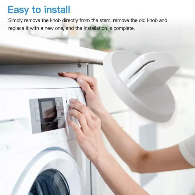 Alt view image 6 of 6 - Upgraded Dryer Timer Knob WE03X25285 Fit for General Electric & for Hotpoint GTX22EASK0WW, GTX22GASK0WW, HTX21GASK0WW, HTX21PASK0WW, HTX24EASK0WS, HTX24EASK0WW, HTX24GASK0WS, HTX24GASK0WW