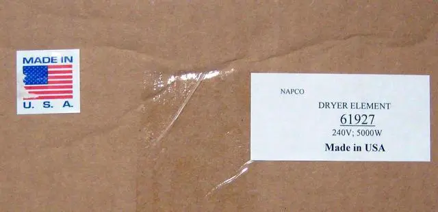 Alt view image 2 of 5 - Electric Dryer Heating Element 61927