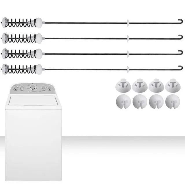 Alt view image 2 of 7 - 4 Pack W10780048 Washing Machine Suspension Rods Kit Compatible With Whirlpool,Maytag,Amana