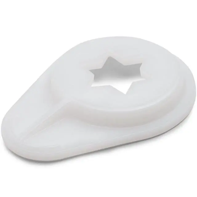 Alt view image 2 of 3 - Rosette Star Cap for Stoelting F231 Soft Serve Machine (3 Pack) - 232741-F3