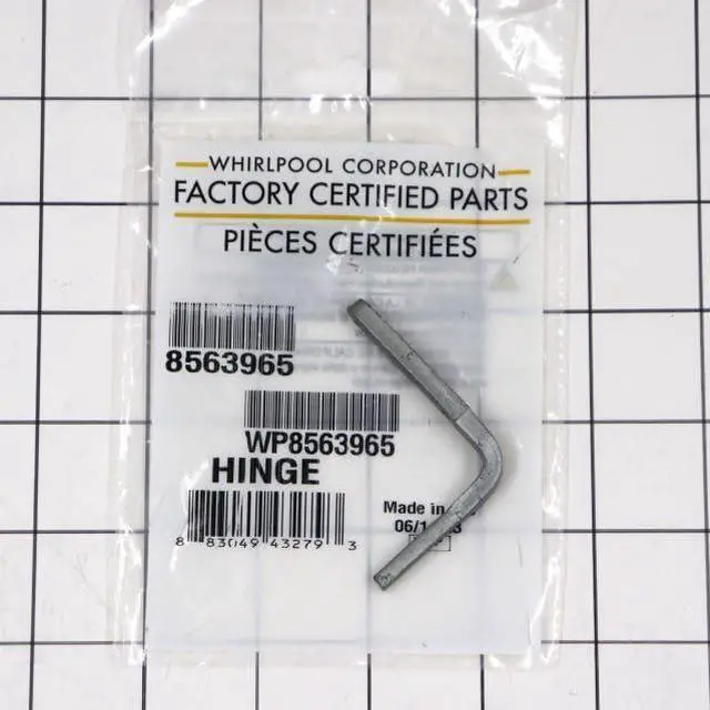 Main image of WP8563965 Washing Machine Lid Hinge Wire