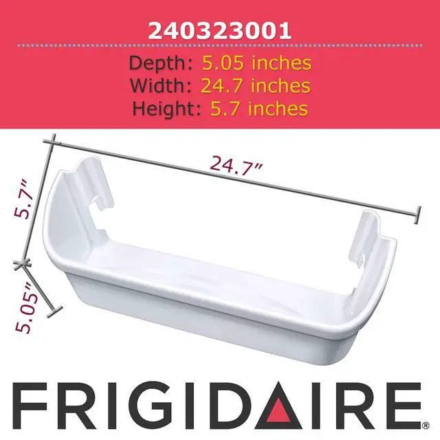 Alt view image 3 of 3 - 240323001 Refrigerator Door Bin