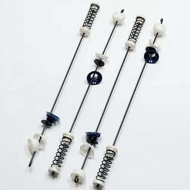 Alt view image 2 of 5 - Suspension Rod Kit Replacement For Maytag MVWC200XW3 3LMVWC100YW1 4GMVWC100YQ0 4GMVWC100YQ1 4GMVWC300YW0 4GMVWC300YW1 4GMVWC300YW2 4KMVWC100BQ0 4KMVWC130EQ0 4KMVWC230EW0 4KMVWC300BW0 7MMVWC100DW0