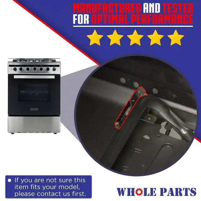 Alt view image 4 of 6 - Upgraded Range Bake or Broil Spark Electrode Part# W10333842- Replacement & Compatible with Some Jenn Air, Kitchen Aid, Amana, Maytag and Whirlpool Ranges