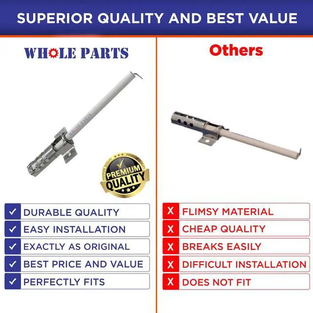 Alt view image 6 of 6 - Upgraded Range Bake or Broil Spark Electrode Part# W10333842- Replacement & Compatible with Some Jenn Air, Kitchen Aid, Amana, Maytag and Whirlpool Ranges