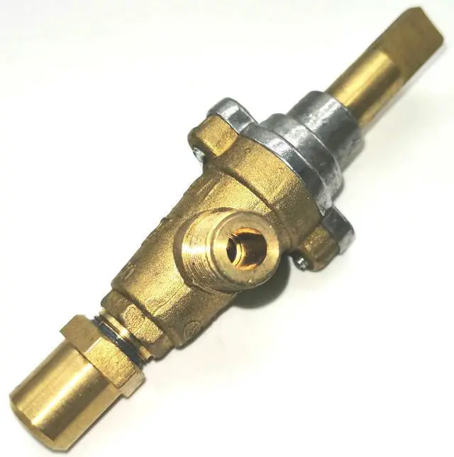 Alt view image 3 of 7 - Burner Gas Valve With Knob (Ring Burner Gas Valve 1/8" NPT Inlet) (Natural Gas)