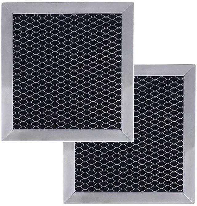 Main image of 2-Pack Carbon Filter Replacement for Whirlpool 8206230A 5-1/8 x 5-3/8 x 3/8 Replaces 8206230, 8206230ARP, 1266639, PS1871363