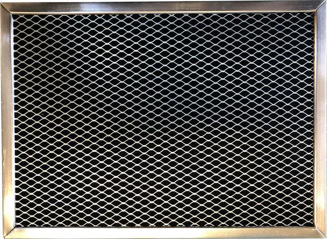 Main image of Replacement Carbon Filters compatible with Broan: 99010123, 97007696, 97005687 Caloric: Gem: 88152 RF104 Maytag: 47001046 Whirlpool: 4341999, 4378581, Maycor: 47001076 (1-Pack) - 8-3/4 x 10-1/2 x3/8