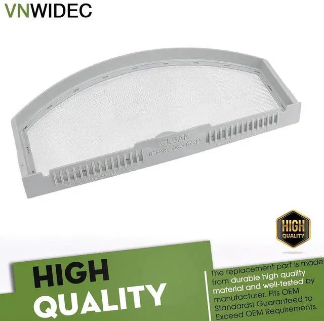 Alt view image 2 of 6 - Dryer Lint Screen For GE GTD65EBSJ3WS GTX22EASK0WW GTD45EASJ2WS | Fits General Electric GTD45EASJ3WS, GTD45GASJ0WS, GTD45GASJ1WS, GTD45GASJ2WS, GTD45GASJ3WS, GTD48EASW0WB, GTD48GASW0WB