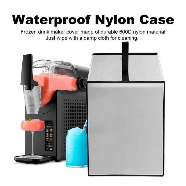 Alt view image 2 of 7 - Frozen Drink Maker Cover for Iceman Slush-Ease MAX 90oz Slushie Machine | Slushie Machine Dust Covers,Waterproof Dustproof Anti-Static Nylon Case(Cover Only)