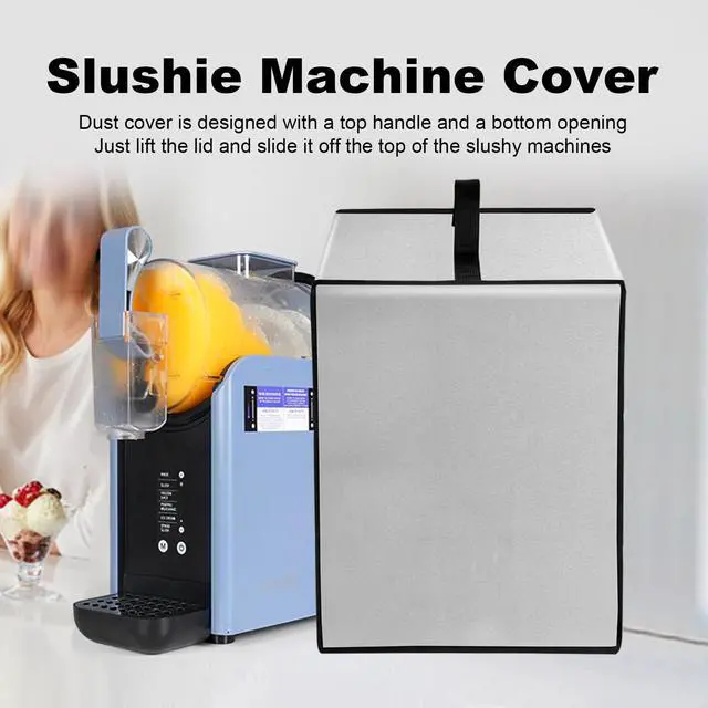 Alt view image 4 of 7 - Frozen Drink Maker Cover for Iceman Slush-Ease MAX 90oz Slushie Machine | Slushie Machine Dust Covers,Waterproof Dustproof Anti-Static Nylon Case(Cover Only)
