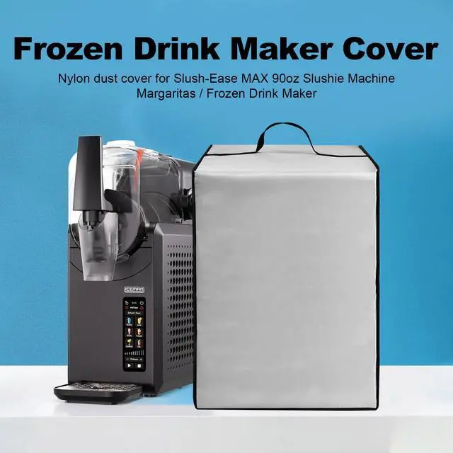 Alt view image 7 of 7 - Frozen Drink Maker Cover for Iceman Slush-Ease MAX 90oz Slushie Machine | Slushie Machine Dust Covers,Waterproof Dustproof Anti-Static Nylon Case(Cover Only)