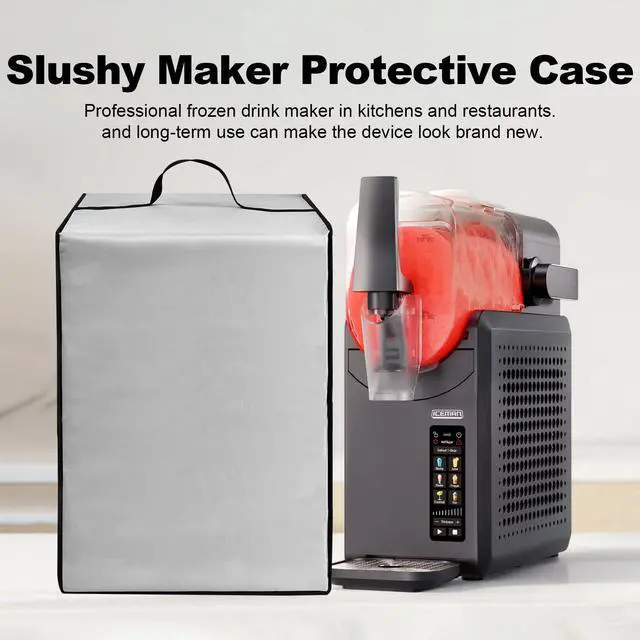 Alt view image 5 of 7 - Frozen Drink Maker Cover for Iceman Slush-Ease MAX 90oz Slushie Machine | Slushie Machine Dust Covers,Waterproof Dustproof Anti-Static Nylon Case(Cover Only)