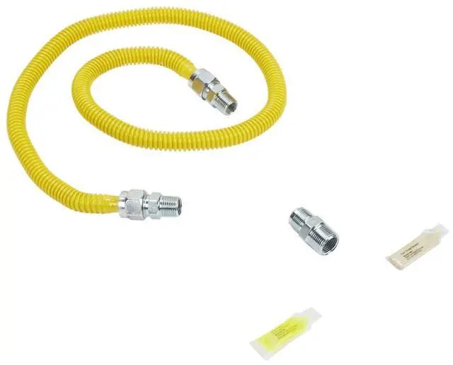 Main image of Whirlpool 30-48KITRC Genuine OEM Connector Kit For Gas Ranges Replaces 1200186, 18001065, 30-48KITR, 30-48KITRA, AH1485650, EA1485650, PS1485650, WPKIT30-48, white