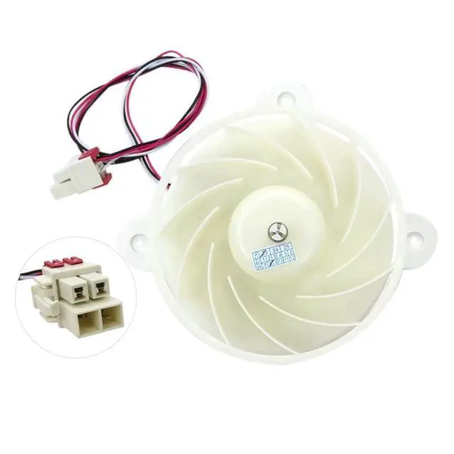 Alt view image 2 of 7 - DA31-00334C (AP6803162) Evaporator Fan Motor Replacement for Samsung Refrigerator RH25H5611SG/AA-01 RF23J9011SG/AA-00 RF23J9011SG/AA-01