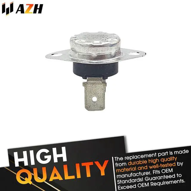 Alt view image 2 of 5 - Safety Thermostat Replacement for Samsung DV455GVGSWR/AA DV456ETHDSU/AA DV456EWHDSU/AA DV456EWHDWR/AA DV456GWHDSU/AA DV456GWHDWR/AA DV457EVGSGR/AA DV457EVGSWR/AA DV457GVGSGR/AA DV457GVGSWR/AA Dryer