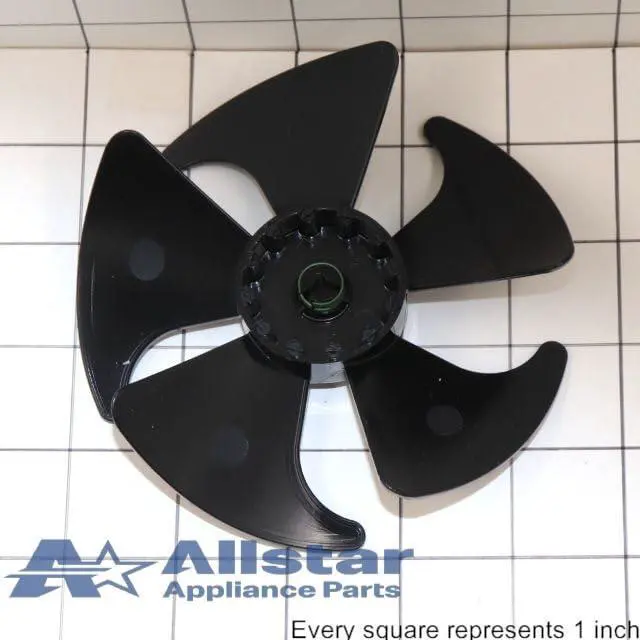 Alt view image 4 of 6 - WR60X46086 Refrigerator Evaporator Fan Blade