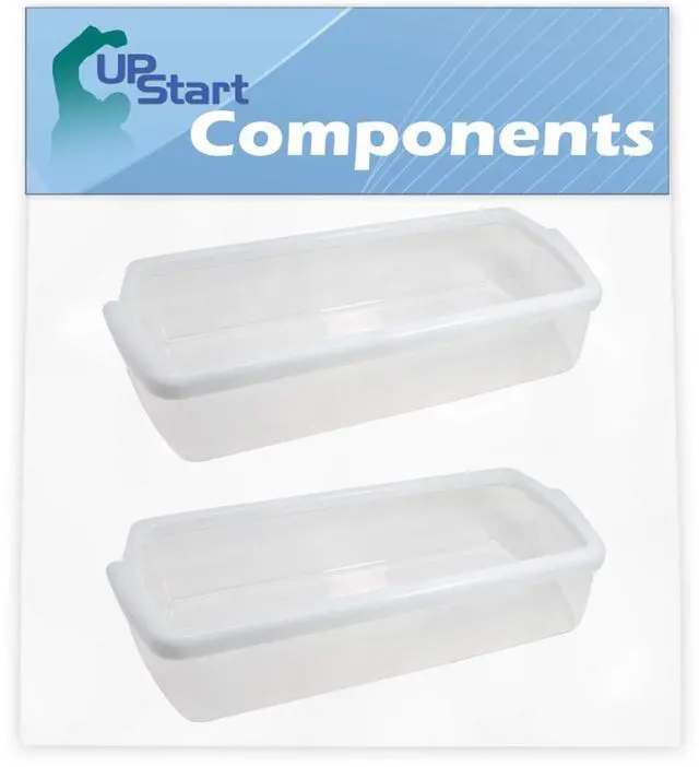 Main image of 2x W10321304 Refrigerator Door Bin for Whirlpool WRS325FDAM04 | Compatible with Whirlpool WRS322FDAM04, Whirlpool WSF26C3EXF01, Whirlpool ED5FVGXWS07, Whirlpool WSF26C2EXY02