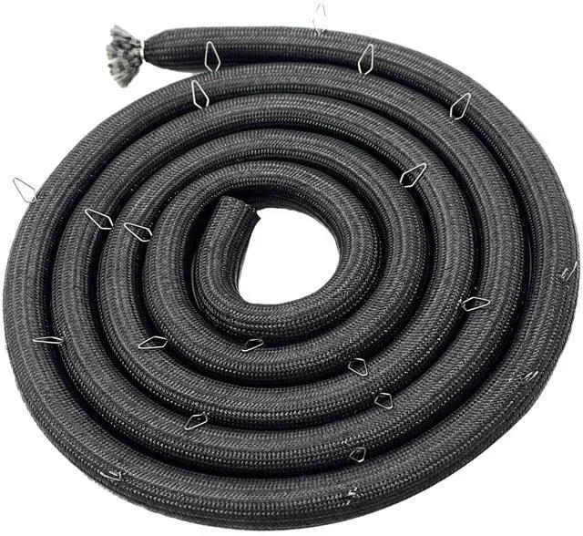 Main image of Upgraded Range Oven Door Gasket Seal Part# W11675844 | Includes 21 Mounting Clips - Compatible with Select IKEA, Jenn-Air, KitchenAid, and Whirlpool Ranges and Ovens