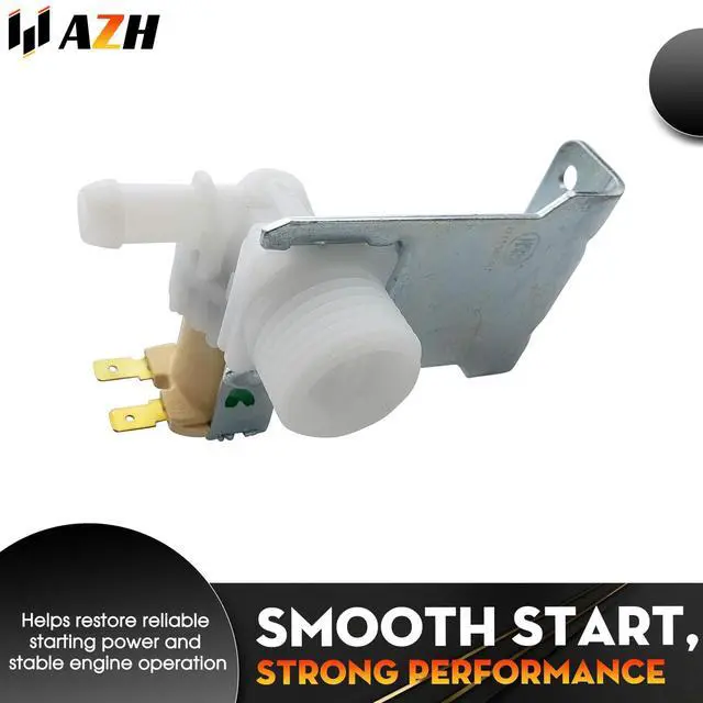 Alt view image 5 of 5 - Water Inlet Valve Replacement For Frigidaire FGID2466QF2A FGID2466QF3A FGID2466QF4A FGID2466QF5A FGID2466QF6A FGID2466QF7A FGID2466QW0A FGID2466QW1A FGID2466QW2A FGID2466QW3A FGID2466QW4A Dishwasher