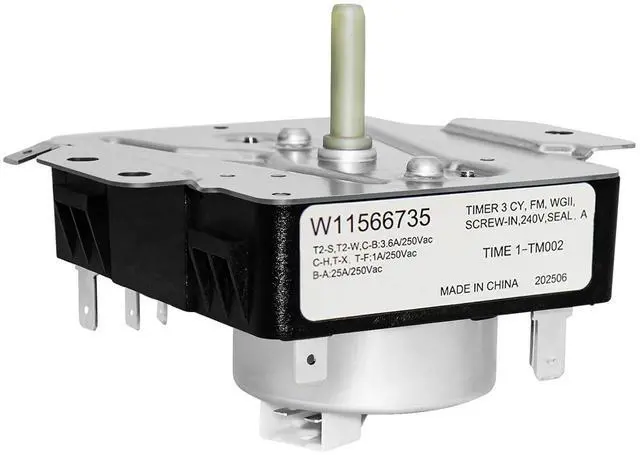 Main image of W11566735 W11685947 Dryer Timer Replacement, OEM Quality, Replaces 4981088 AP7215858 PS17216594 EAP17216594 PD00083293, Fits Maytag MED4500MW0 YMED4500MW0, NO KNOB Included