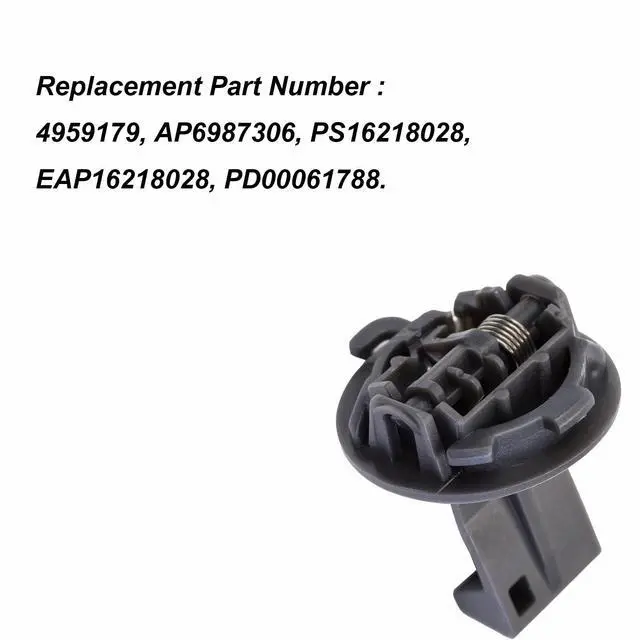 Alt view image 4 of 6 - W11457841 Washer Lid Strike, Door Lock Replacement Part fit for Whirlpool Washing Machine & Dryer, fit for W11091027, 4959179, AP6987306, PS16218028, EAP16218028, PD00061788