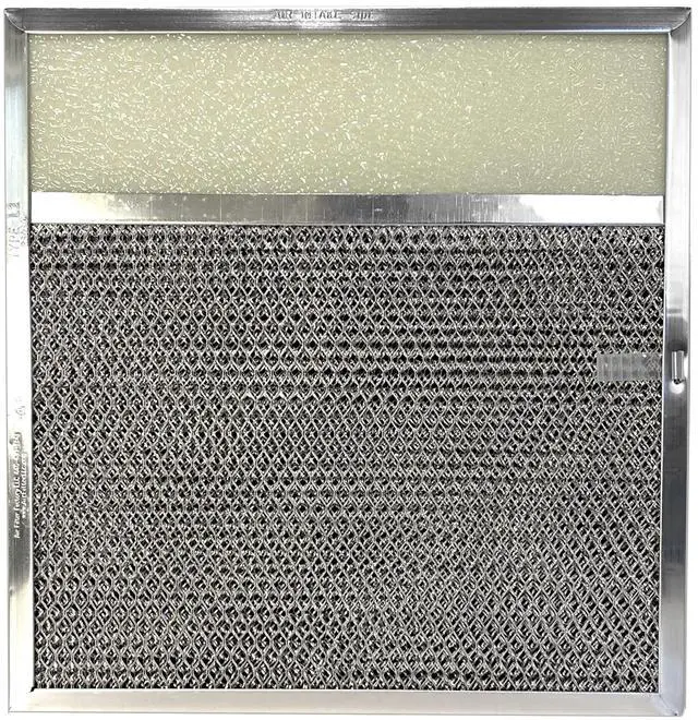 Main image of Range Hood Combo Lens Filter BP57 Replacement For Broan 43000 Series, Whirlpool 883149 Stove Hood Vent Filter 11-1/2" x 11-3/4" x 3/8"